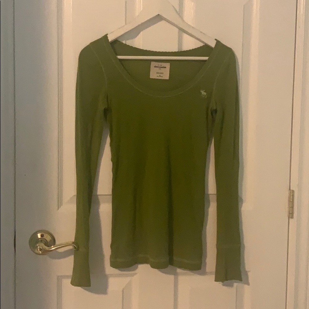 Abercrombie Long Sleeve Top - Green